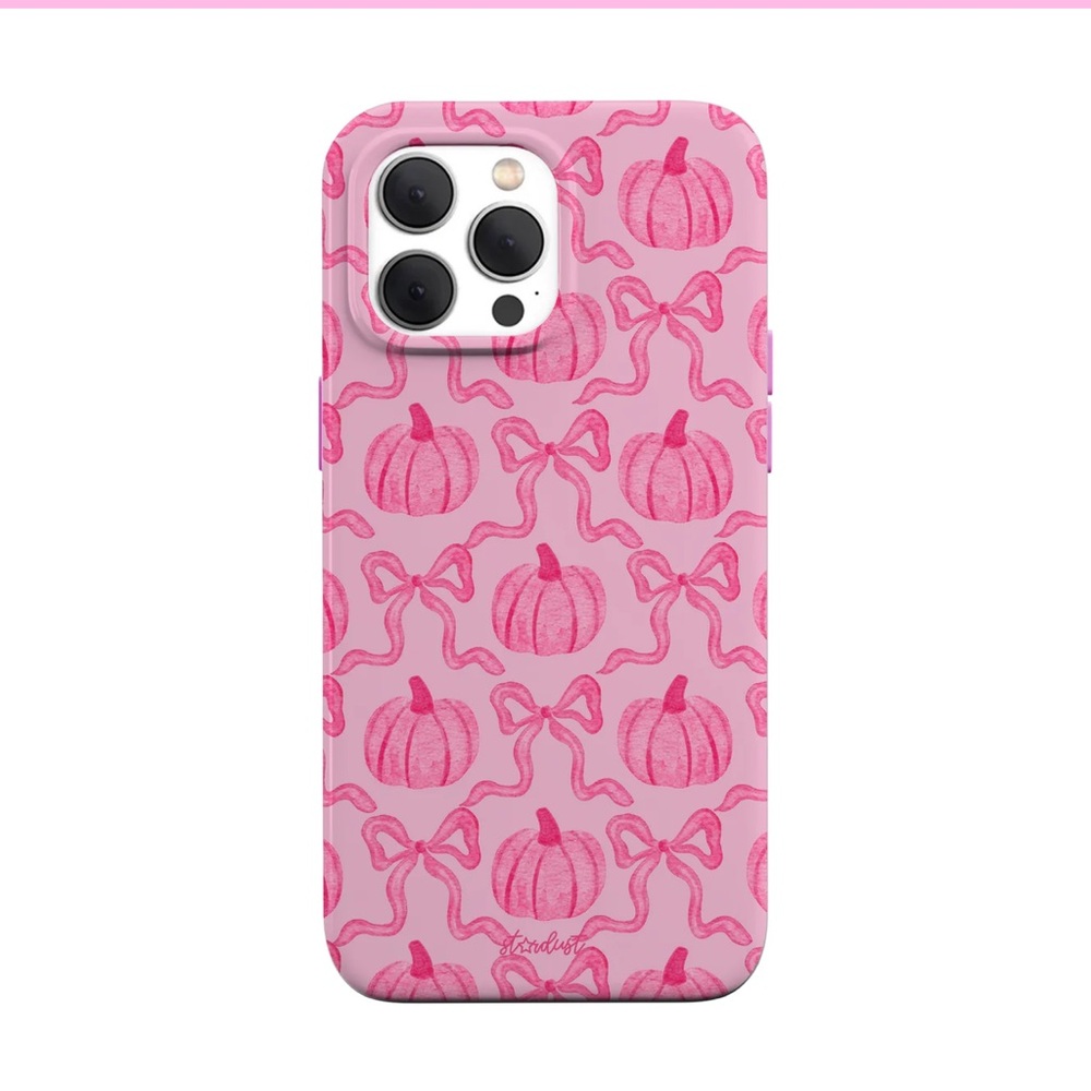 Stardust by Allie Coquette Pumpkins iPhone 15 Pro Max Case & MagSafe Ring